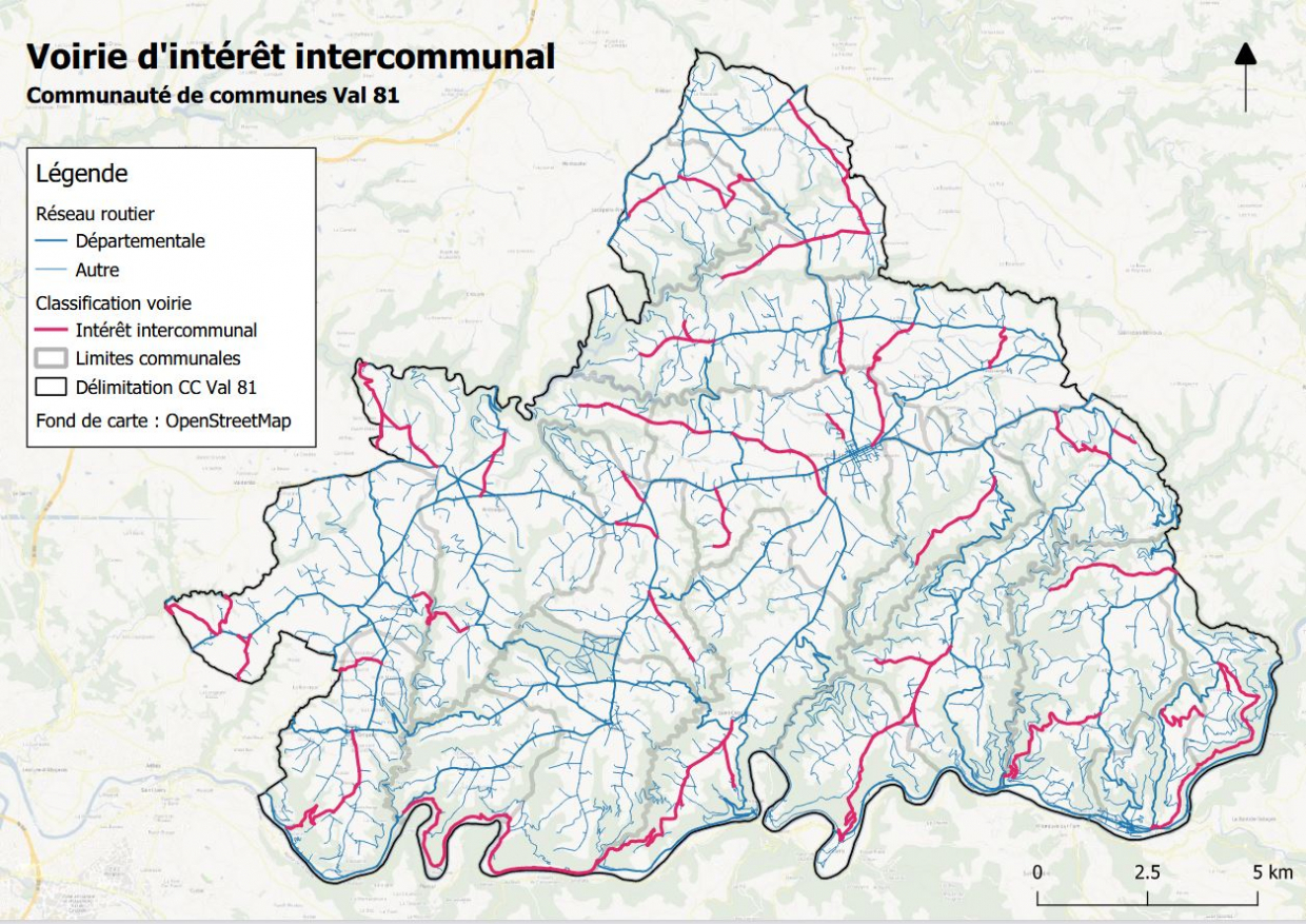 Voirie et équipement - Communauté de Communes Val 81