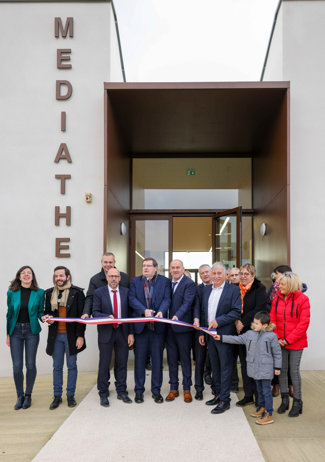 Inauguration de la Médiathèque Val 81 - Communauté de Communes Val 81