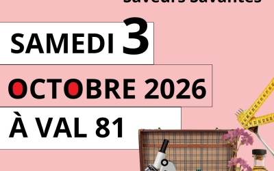 Fête de la science Affiche Palette